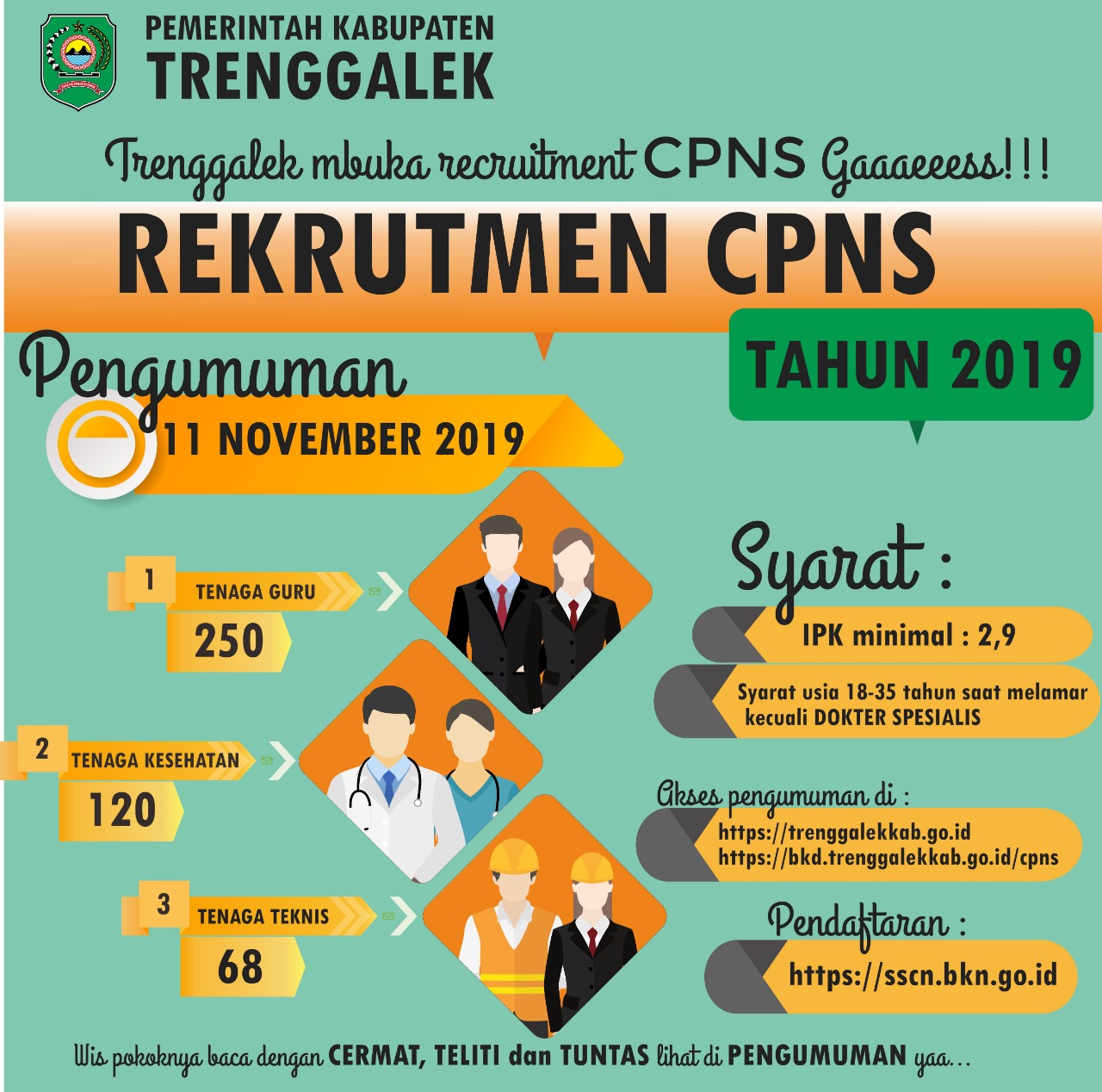 cpns trenggalek 2019