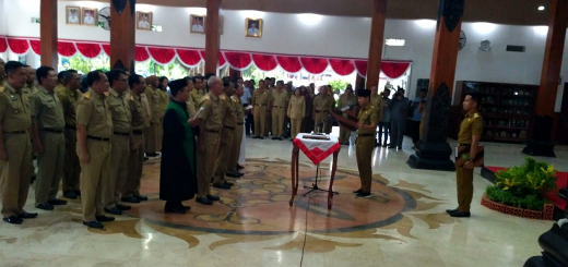 pelantikan pejabat 2020